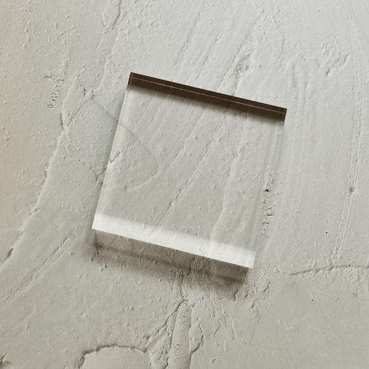 acrylic block for stamps | مكعب اكريلك للاختام